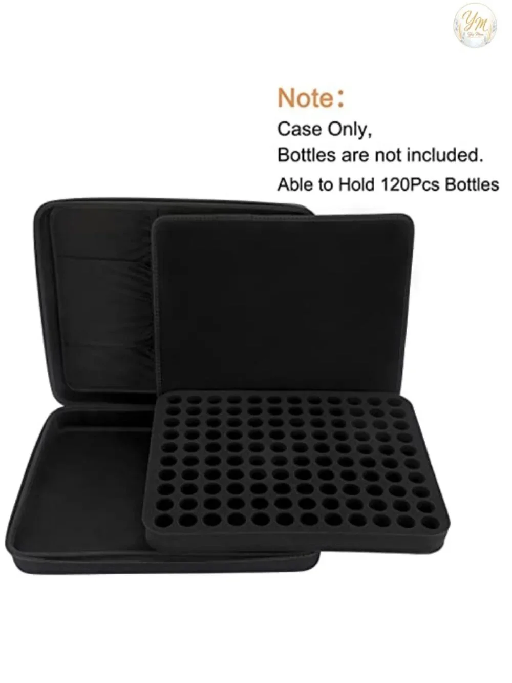 EVA Essential Oil Storage Carrying Case with Foam Insert, Holds 120 Bottles
